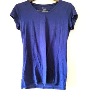 No Boundaries Large Blue Cotton T-shirt L